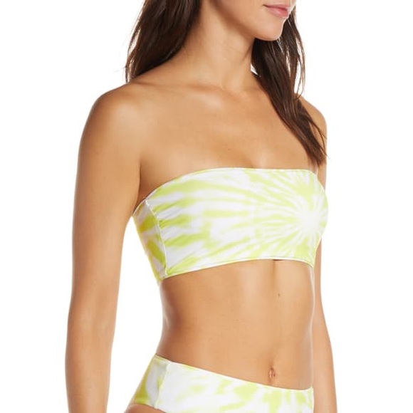 Seafolly Beach Break Tube Top Limeade Size AU 12/US 8 NWT - Picture 2 of 6